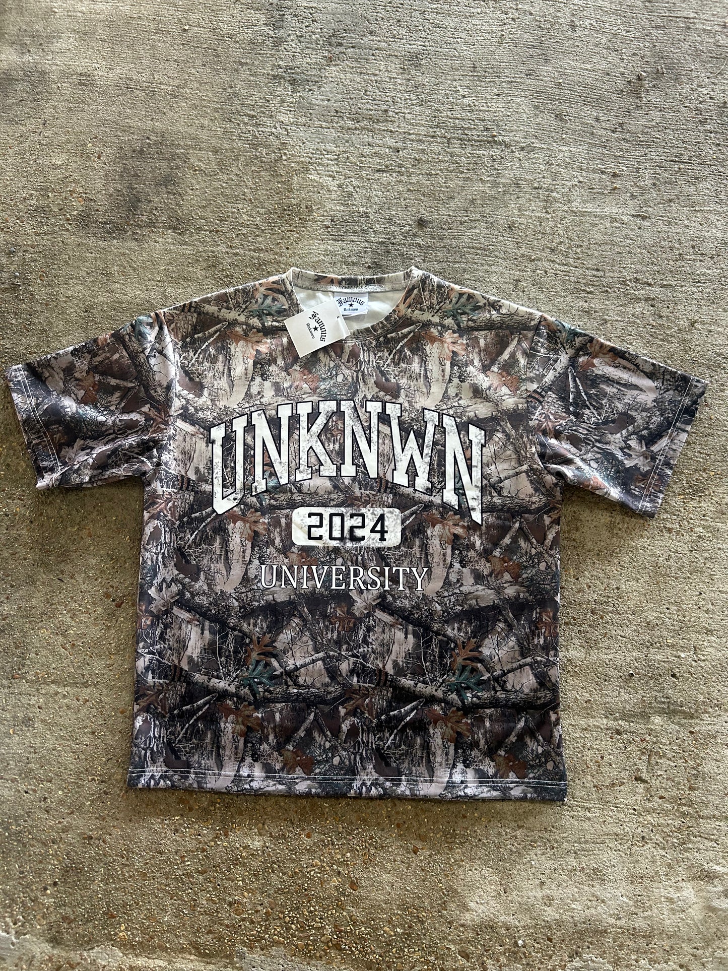 Unknwn University Camo Tee